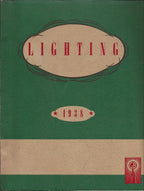 c. 1938 heavily illustrated a.s. gilman inc interior and commerical setting electric lighting fixtures catalog