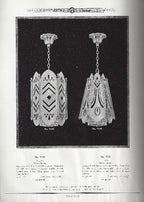 beautifully illustrated 1933 globe lighting fixture manufacturing company catalog no. 11