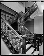 original late 19th century american ornamental cast iron schlesinger & meyer building baluster fragment designed by louis sullivan