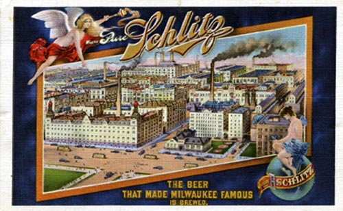 original late 19th or early 20th century intact deeply embossed diminutive stamped ornamental schlitz beer saloon interior ceiling tiles with intact metallic gold enameled finish