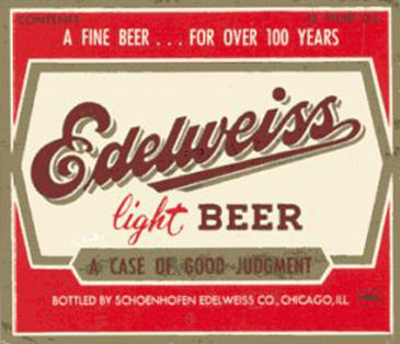 original and completely intact 1880's aqua tinted chicago privy dug "table" beer bottle fabricated for the p. schoenhofen brewing company