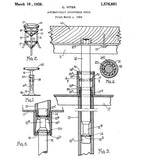one of two matching original c. 1930's american antique industrial pressed and folded three-legged steel adjustable height "rite hite" stool with maple wood circular-shaped seat