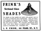 early 20th century original and intact mirrored-panel salvaged chicago metal conical reflector with rolled rim