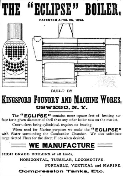 c. 1900's original antique american industrial repurposed "eclipse" water or steam boiler low-lying three-legged stand with a newly added solid cherry wood tabletop