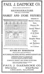 matching set of original "new old stock" 1880s antique american salvaged chicago nickel-plated bronze ice box door hinges