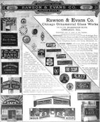 intact original early 1920's tall and narrow interior residential prairie school style leaded art glass chicago bungalow casement window with geometric design motifs