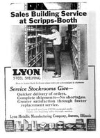 original early 1920's oversized lyon metallic cold-rolled distressed red enameled steel factory locker with louvered doors and overhead compartment