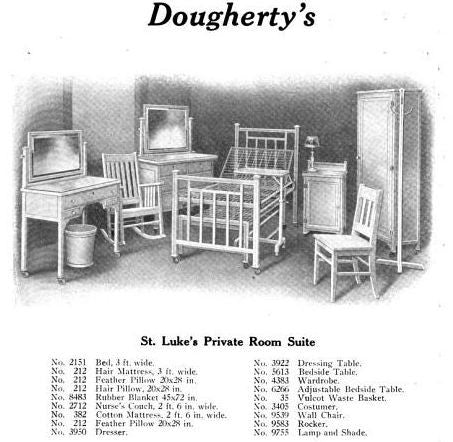 c. 1920's antique american medical oversized two-tier mobile pressed and folded steel cook county hospital operating room supply cart with bassick wheels