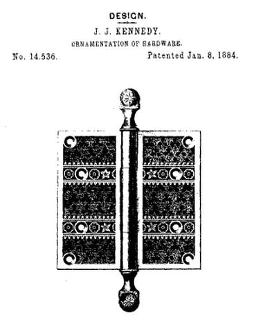 pair of highly ornate c. 1880's antique american cast brass interior residential window sash pulls or lifts with black enameled inlay