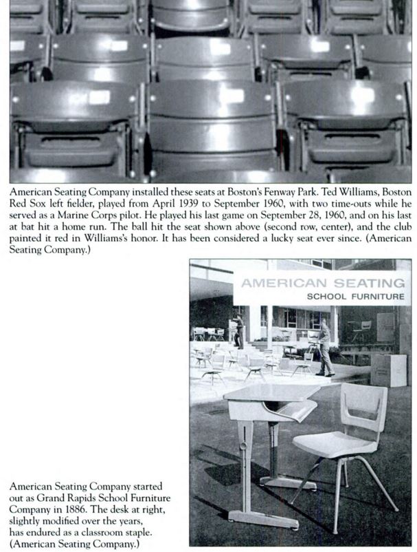 six matching original american depression era maple wood and pressed and folded steel stationary chicago public school classroom chairs with brushed and sanded finish