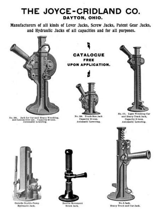 unique and full functional c. 1880's antique american industrial refinished ornamental cast iron telescoping house or railroad double movement screw jack with fluted base and handle
