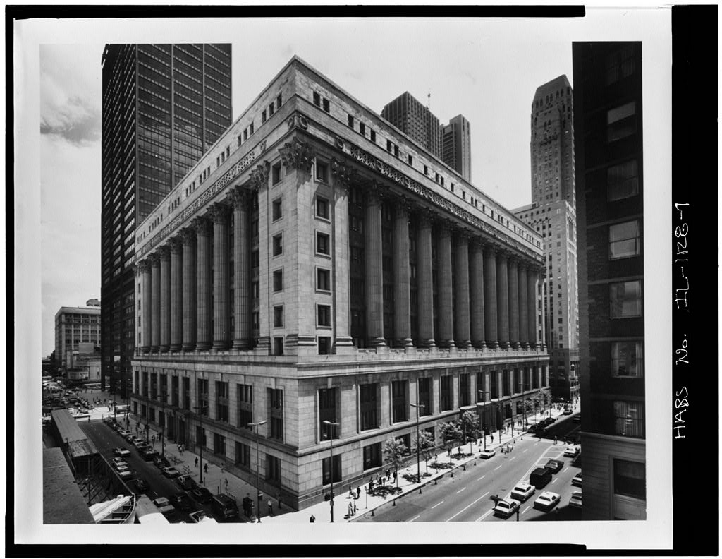 early 20th century original ornamental cast bronze holabird and roche-designed chicago city hall building elevator surround