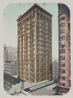 original 1907 d.h. burnham and company chicago fisher building bond certificate signed by