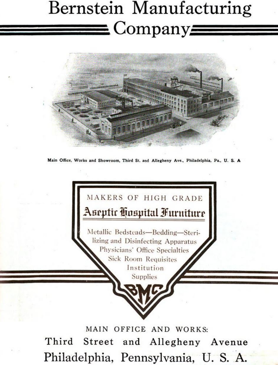 highly slight after early 20th century oversized cast iron and steel hospital operating room medical supply cabinet with cabriole legs and large beveled panes of glass