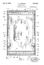 original and intact c. 1930's large single-sided heavy cast bronze multiple poster device sign plaque