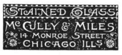 rare 1880s original oversized salvaged chicago mcculley & miles richly colored stained glass transom window