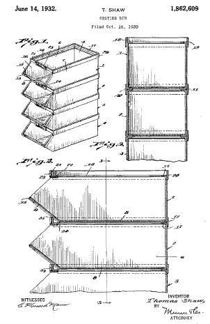 matching lot of six original single-sided vintage american industrial reinforced heavy gauge riveted joint green enameled metal "hopper" boxes or bins