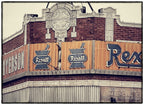 matching pair c. 1915 original richly ornate white glazed exterior building facade "sullivanesque" terra cotta panels