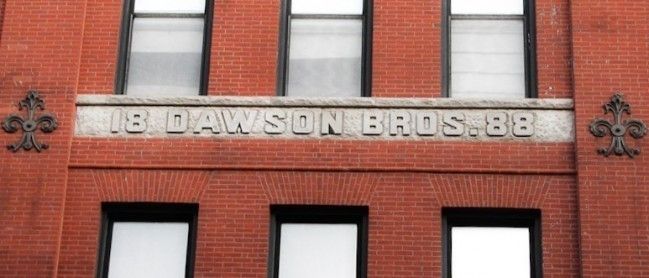 late 19th or early 20th century antique american ornamental cast iron dawson brothers residential gas-burning fireplace insert