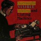 c. 1920's vintage american industrial repurposed burroughs adding machine factory office three-legged base with newly added tabletop