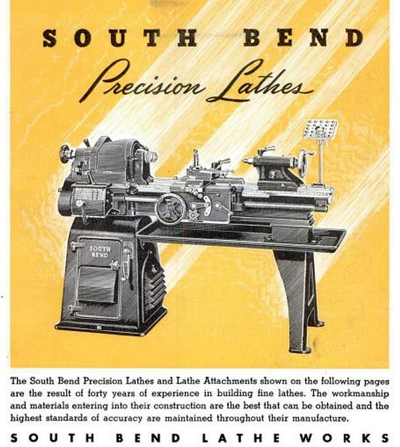 c. 1920's repurposed antique american industrial south bend lathe machine base or cabinet with newly added custom-built solid cherry table top