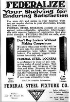 hard to find all original early 20th century set of three cast iron federal factory freestanding locker interior double-hooks