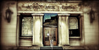 historically-important recovered oversized solid indiana limestone exterior michael reese "old main" hospital deeply incised letter facade name plaque fragment