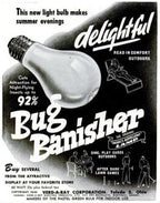 unique c. 1930's fisher retort stand with ring clamp and giant 1500 watt "verd-a-ray" lightbulb