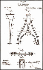 matching set of early 20th century refinished ornamental cast iron antique american industrial "star" foot-powered lathe machine bases or "standards" with patented design