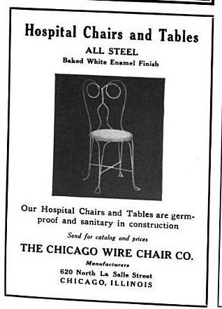 early 20th century american stationary chicago pool hall mill-rolled iron rod spectator chair with original wood seat and armrests