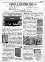 rare all original and completely intact early 20th century reinforced concrete sidewalk solid "no. 4" standard square pendant glass prism