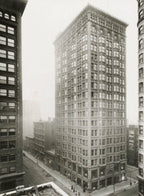 distinctive late 19th century ornamental cast bronze interior fisher building elevator frieze panel
