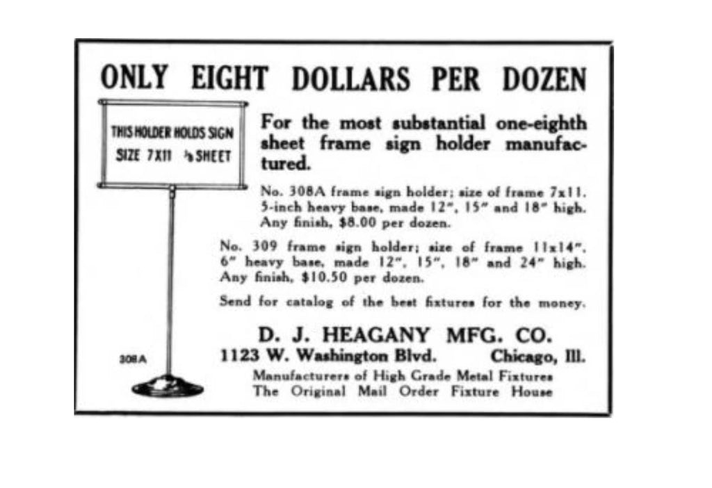 rare original 1920s american art deco machine age black enameled and polished chrome tilting display counter stand