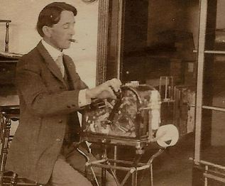 repurposed early 20th century vintage industrial reinforced cast iron adding machine stand with rollers