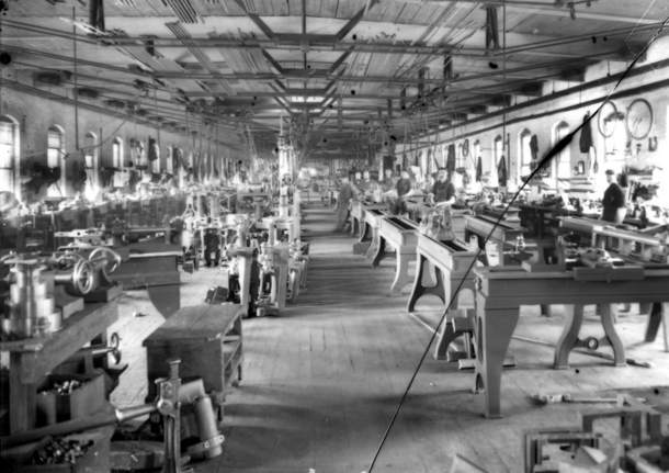 matching set of hard to find early 20th century freestanding american industrial refinished cast iron factory lathe machine bases or legs