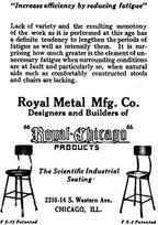 c. 1940's american industrial red enameled pressed and folded steel four-legged diminutive multi-purpose stool